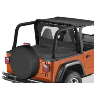 Full Sport Bar Covers w/ Center Hoop for Jeep Wrangler TJ 1997-2002