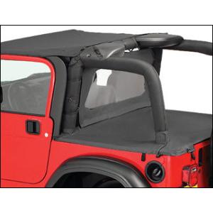 Sport Bar Covers in Black Diamond for Jeep Wrangler TJ 2003-2006