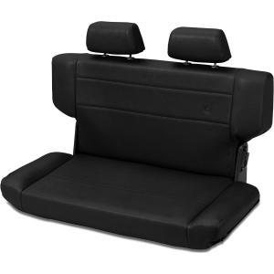 TrailMax II Fold and Tumble Rear Bench Seat in Vinyl for Jeep Wrangler TJ 1997-2006