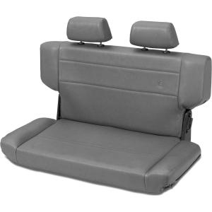 TrailMax II Fold and Tumble Rear Bench Seat in Vinyl for Jeep Wrangler TJ 1997-2006