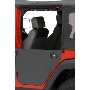 HighRock 4x4 Element Rear Door Enclosure Kit for Jeep Wrangler Unlimited JK 2007-2018 4 Door