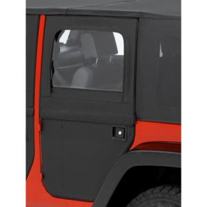 2-Piece Rear Doors in Twill for Jeep Wrangler Unlimited JK 2007-2018