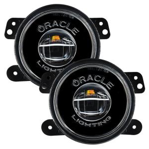 High Performance 20W LED Fog Lights without Halo for Jeep Wrangler JK, JL 2007-2024, and Jeep Gladiator 2020-2024