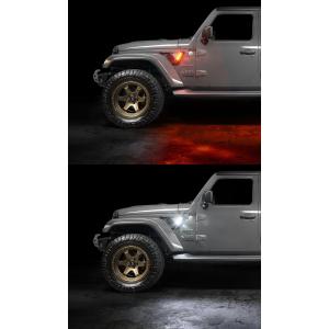 Sidetrack Fender LED Lighting System for Jeep Wrangler JL and Gladiator JT 2018-2024