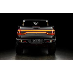 Racetrack Flush Style LED Tailgate Panel Light - Tinted Lens for Jeep Gladiator JT 2020-2024