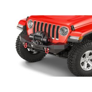 Front Mid Width Winch Bumper for Jeep Wrangler JL and Gladiator JT 2018-2024