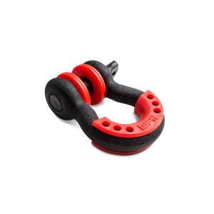 3/4" D-Ring with Isolator (Single) in Black with Red Isolator