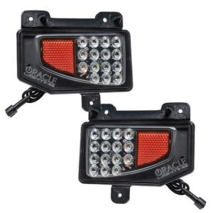 Rear Bumper LED Reverse Lights without Plug and Play Harness for Jeep Gladiator JT 2020-2024