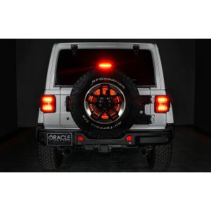 LED Illuminated Spare Tire Wheel Ring Third Brake Light