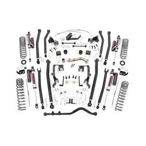 Rough Country 4 Inch Lift Kit Long Arm Vertex Jeep Wrangler Unlimited 4WD 2012-2018