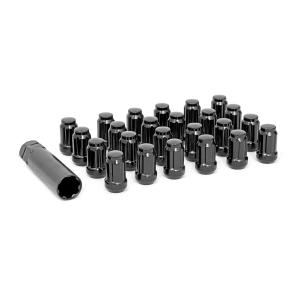 1/2 x 20 Lug Nut Set of 24 Black