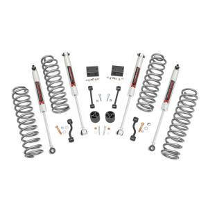 Rough Country 2.5 Inch Lift Kit Coils M1 Jeep Wrangler Unlimited 4WD 2018-2023