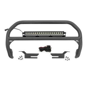 Nudge Bar 20 Inch Black Single Row LED Ford Bronco 4WD 2021-2024