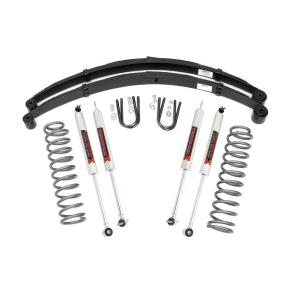 Rough Country 3 Inch Lift Kit RR Springs M1 Jeep Cherokee XJ 2WD/4WD 1984-2001