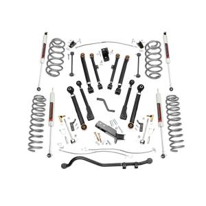 Rough Country 4 Inch Lift Kit X-Series M1 Jeep Wrangler TJ 1997-2006/Wrangler Unlimited 2004-2006