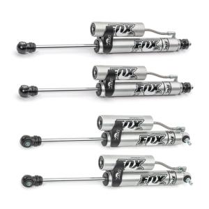 Fox Front and Rear Shocks with Remote Reservoir 4-6in Lift for Jeep Wrangler 2007-2018