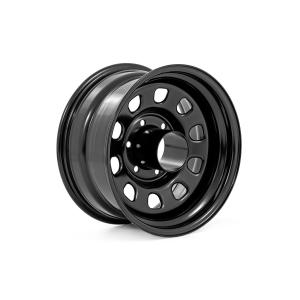 Steel Wheel Black 15x8 5x5.5 4.25 Bore -19mm