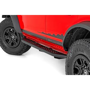 OV2 Running Boards Side Step Bars 4-Door Ford Bronco 4WD 2021-2024