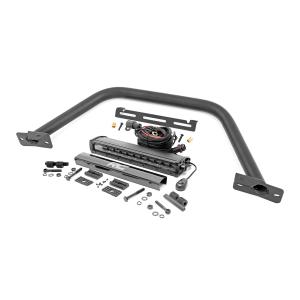 Safari Bar 12in LED Light Bar Black Single Row OE Modular Steel Ford Bronco 21-24