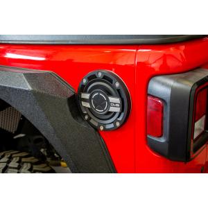 Aluminum Fuel Door for Jeep Wrangler JL 2018-2025