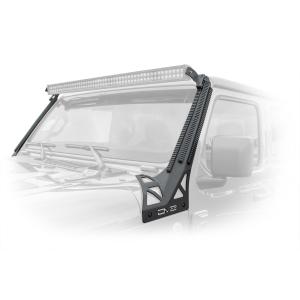 Picatinny Rail A Pillar Light Mount Pair for Jeep Wrangler JL and Gladiator JT 2018-2025