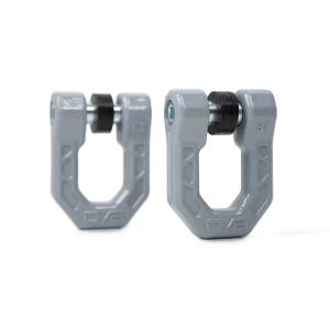 Elite Series 3/4in D-Ring Shackles in Grey