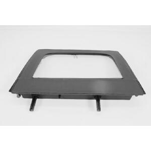 Rear Clear Upper Half-Door Driver Sidein Khaki Diamond for Jeep Wrangler JK 2...