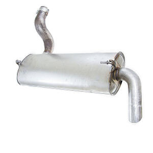 Muffler and Tailpipe for Jeep Wrangler JL 2018-2025 Muffler and Tailpipe for Jeep Wrangler JL 2018-2025