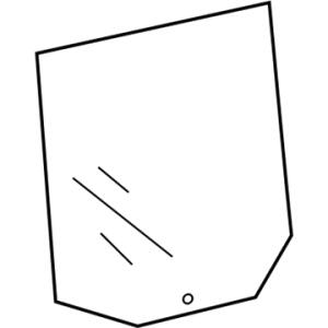 Rear Door Glass for Jeep Wrangler JL Unlimited and Gladiator JT 2018-2025