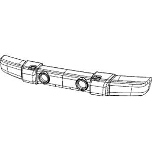 OE Front Bumper without Fog Lights for Jeep Wrangler and Unlimited JK 2007-2018 OE Front Bumper without Fog Lights for Jeep Wrangler and Unlimited JK 2007-2018