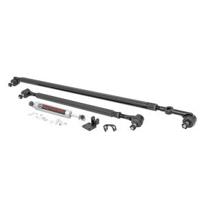 HD Steering Kit Stabilizer Combo for Jeep Cherokee XJ, Comanche MJ, Wrangler TJ