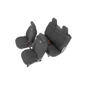 Front and Rear Seat Covers for Jeep Wrangler JL 2018-2023