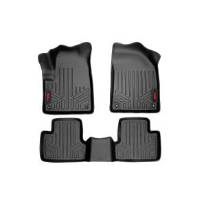 Floor Mats FR and RR for Jeep Cherokee KL 2WD, 4WD 2014-2023