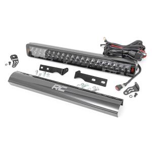 LED Light Bumper Mount 20" Spectrum Dual Row for Jeep Grand Cherokee WK2 2011...