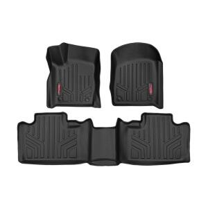 Floor Mats FR and RR Floor Posts for Jeep Grand Cherokee 13-22