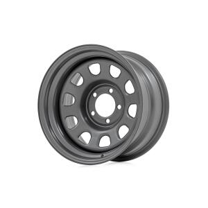 Steel Wheel Gray 15x8 5x4.5 3.30 Bore -19