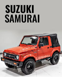 Suzuki Samurai: Lift Kits, Suspension, Bumpers, Wheels, Tires, Accessories, Steering, Engine, Body Parts and more