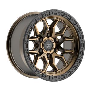 Fittipaldi Wheel Offroad FT112 17x9 -12 - Satin Bronze with a Black Lip