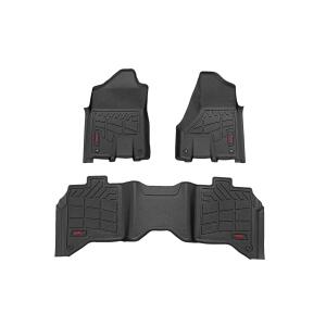 Sure-Fit Floor Mats | Front & Rear | Bucket | Crew | Ram 2500/3500 (19-26)