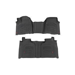 Sure-Fit Floor Mats | FR & RR | FR Over Hump | Crew | Chevy/GMC 1500/2500HD/3500HD (19-26)