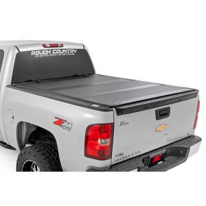 Hard Tri-Fold Flip Up Bed Cover 5'9" Bed Chevy/GMC 1500 07-13