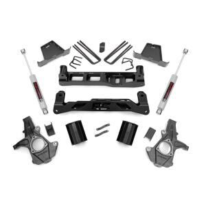 7.5 Inch Lift Kit Chevy Silverado & GMC Sierra 1500 2WD (2007-2013)