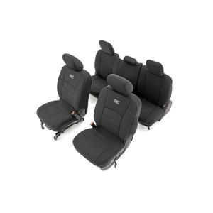 Seat Covers FR Bucket RR Full bench Ram 1500 09-18/2500 11-18/3500 11-18