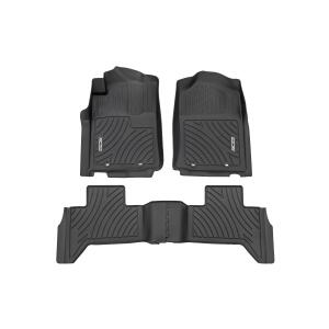 Flex-Fit Floor Mats Front and Rear Toyota Tacoma 2WD/4WD 2012-2015