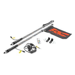 LED Whip Light Kit Bed Mount Polaris Ranger RZR 170/RZR 170 LED Whip Light Kit Bed Mount Polaris Ranger RZR 170/RZR 170