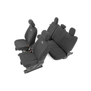 Seat Covers FR Bucket and RR Bench Ford F-150/Lightning/F-250/F-350 15-26