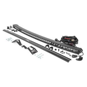 LED Light Kit Front Mount 40" Black Single Row Can-Am Commander Max 1000
