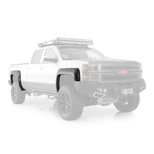 M1 Fender Flares – Painted – Black – 16-18 Chevy 1500 W/ 5.8′ Bed