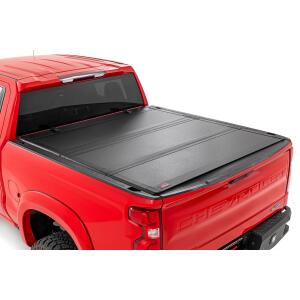 Hard Tri-Fold Flip Up Bed Cover 6'7" Bed Chevy/GMC Sierra 1500 19-26/Silverado 1500 19-26