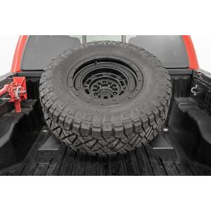 Bed Mount Spare Tire Carrier Universal (5x5.5 6x5.5 6x135 & 5x5.0 Bolt Patterns)